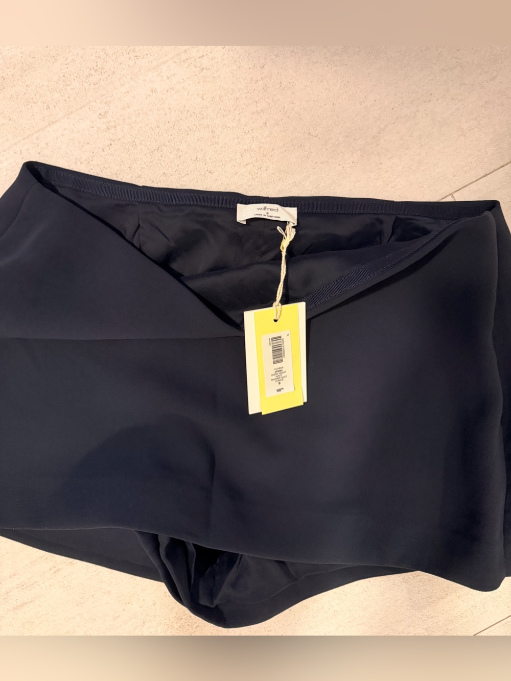 Aritzia size 0 Women's Navy Shorts